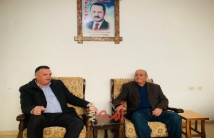 نائب الأمين العام للجبهة الشعبيّة يستقبل نقيب الصحفيين الفلسطينيين ناصر أبو بكر 