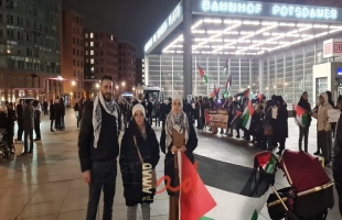 العمل الوطني والمؤسسات الفلسطينية تنظم وقفة لشهداء جنين في برلين