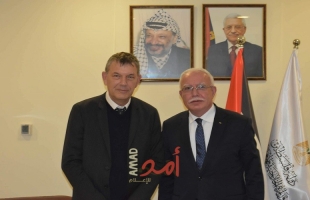 وزير الخارجية الفلسطينية يلتقي المفوض العام للأونروا