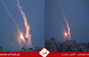القسام تستهدف تل أبيب برشقة صاروخية كبيرة - شاهد