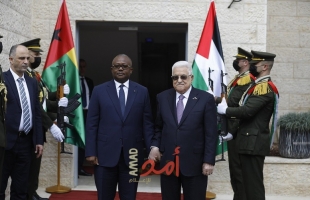 الرئيس عباس يستقبل رئيس جمهورية "غينيا بيساو"