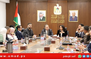 غرفة عمليات حكومة مصطفى تناقش خطة الاستجابة الطارئة في قطاع غزة