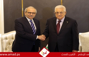 الرئيس عباس يجتمع مع رئيس الوزراء اللبناني