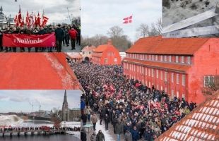 احتجاجات عارمة في كوبنهاغن رداً على إهانة ترامب - فيديو وصور