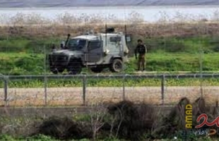قوات الاحتلال تمنع مزارعين من حراثة أراضيهم في قرية بيرين جنوب الخليل