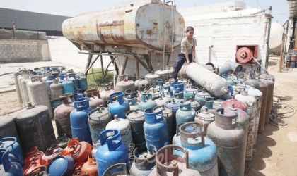 شركات تعبئة الغاز في غزة توقف العمل احتجاجاً على اقتطاع حماس مبالغ مالية من "أرباحها"