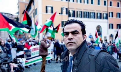 صور .. الشاعر الفلسطيني عودة عمارنة يفوز بجائزة عالمية للشعر في إيطاليا