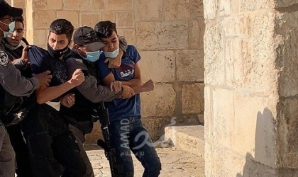 القدس: قوات الاحتلال تعتقل 4 شبان من بلدة شعفاط