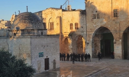 القدس: قوات الاحتلال تمنع المصلين ولجان الإعمار من دخول المسجد الأقصى
