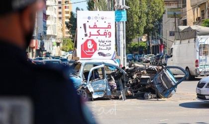 المرور بغزة : وفاتان و191 إصابة في 315 حادث سير خلال شهر يناير