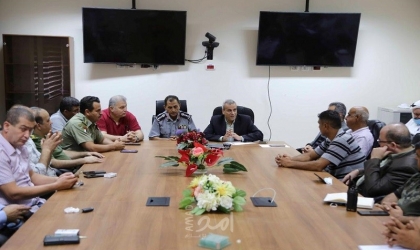 قلقيلية: اجتماع لجنة الطوارئ في المحافظة