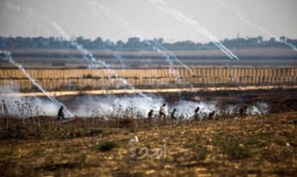قوات الاحتلال تطلق "قنابل غاز" تجاه صيادي العصافير شرق غزة