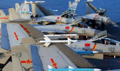 تايوان تنشر مقاتلات حربية بعد تجاوز الصين الخط الفاصل