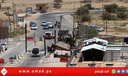 قوات الاحتلال تشدد من اجراءاتها التعسفية على "حاجز الحمرا" بالأغوار