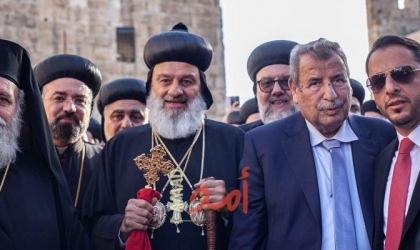 خوري يشارك بالاستقبال الرسمي لبطريرك أنطاكيا في زيارته التاريخية للأراضي المقدسة