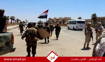 مقتل 5 جنود سوريين وإصابة ضابط بانفجار عبوة ناسفة استهدفت سيارتهم شرقي سوريا