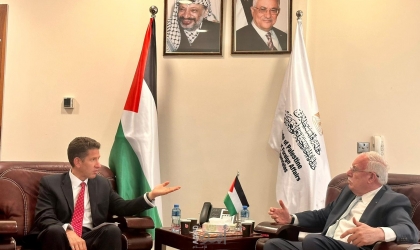 المالكي يطلع المدير العام لوزارة الخارجية البريطانية على آخر المستجدات والتطورات على الساحة الفلسطينية