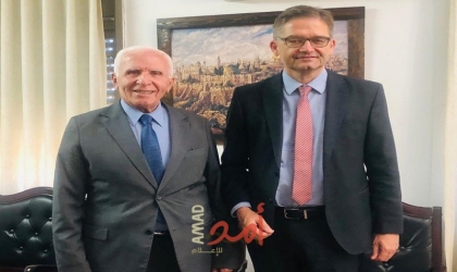 "الأحمد" يطلع سفير ألمانيا على آخر تطورات القضية الفلسطينية