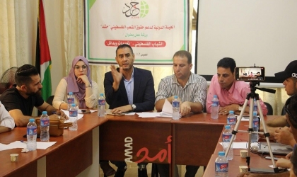 ناشطون شباب يطالبون بضرورة العمل من أجل مواجهة التحديات التي يوجهها الشباب الفلسطيني