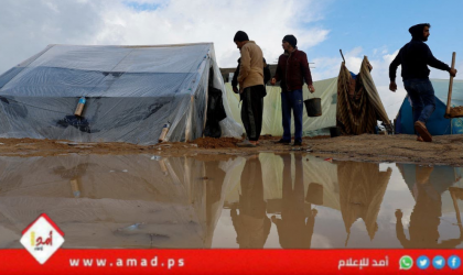 تقرير: الأمطار تغمر خيام النازحين في غزة وسط تصعيد للعدوان الإسرائيلي
