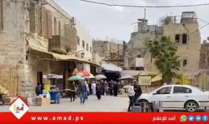 جيش الاحتلال يطلق النار تجاه شاب في البلدة القديمة بالخليل- فيديو
