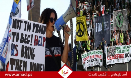 تظاهرات في دول كبرى لدعم فلسطين ووقف الإبادة في غزة - صور