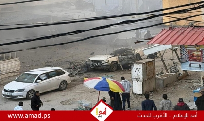 4 شهداء وجرحى في قصف إسرائيلي استهدف مركبة شرطة وسط قطاع غزة - فيديو