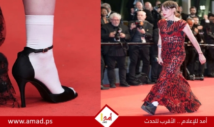 كريستن ستيورات تكسر قواعد مهرجان كان بحذاء رياضي