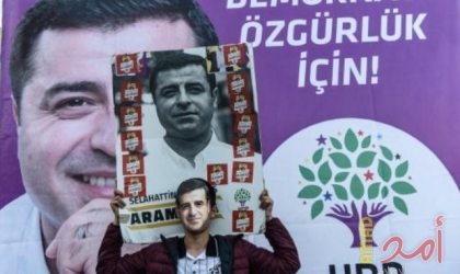 المحكمة الأوروبية تدين سجن دميرتاش أبرز خصم لأردوغان