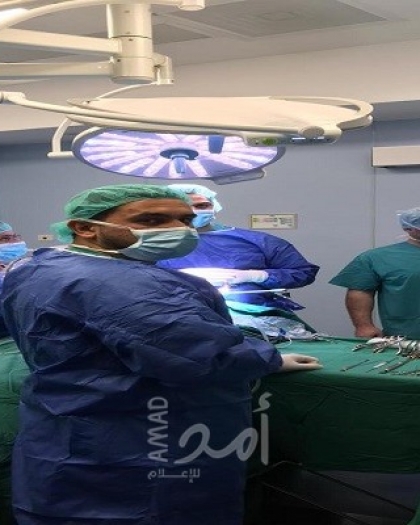 مستشفى المقاصد ينجح بإدخال تقنية جديدة إلى حيز التنفيذ تعد الأولى من نوعها في فلسطين