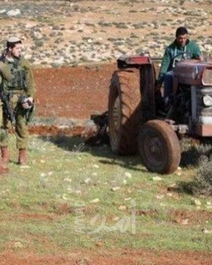 طوباس: جيش الاحتلال يعيق العمل بتمديد خط مياه قرب بلدة عاطوف