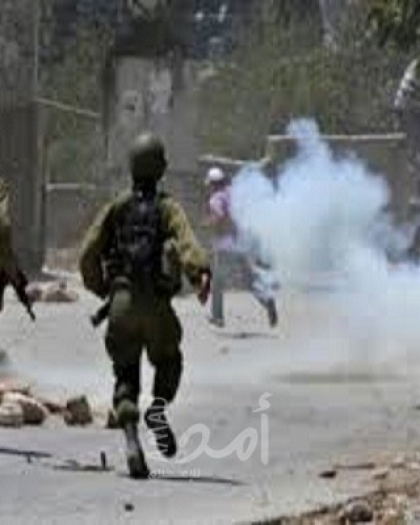 الخليل: قوات الاحتلال تعتدي على المشاركين في فعالية ضد الاستيطان الإسرائيلي