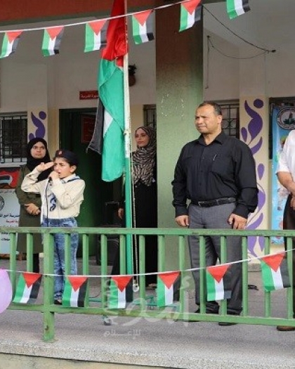 د.أبو علي يتفقد مرافق ومدارس غرب غزة في أول يوم لافتتاح العام الدراسي الجديد