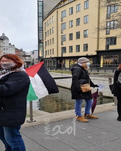 الدنمارك: مجموعة العمل من أجل فلسطين تواصل حملتها بالدعوة لمقاطعة البضائع الإسرائيلية