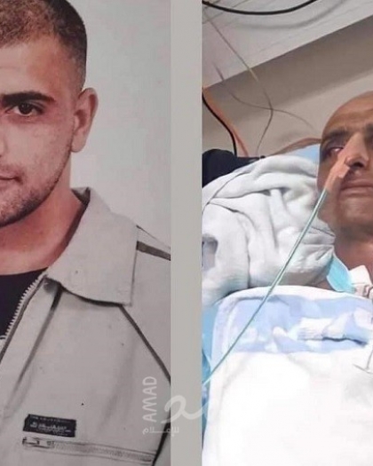 الأسير السابق حسين مسالمة بوضع صحي حرج جدا في مستشفى "هداسا"
