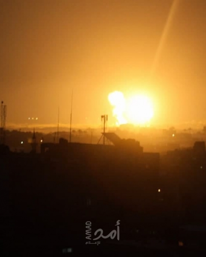 مدفعية الاحتلال تقصف مواقع عسكرية في قطاع غزة