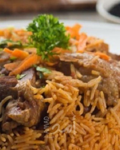 لغداء "عيد الأضحى".. أرز بخاري باللحم