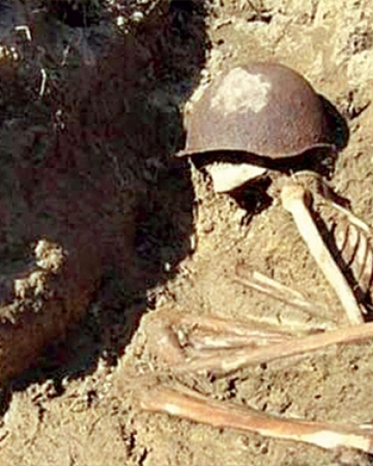 فرنسى يرشد عن عظام جندى من الحرب العالمية رآها وعمره 11 عاما