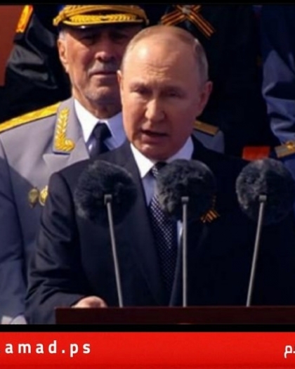 في عيد النصر..بوتين: روسيا صدت العدوان بضربة استباقية وكان القرار الصائب الوحيد