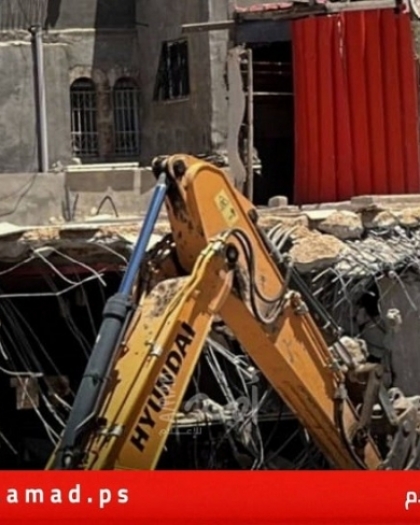 السلطات الإسرائيلية تهدم منزل في كفر قاسم وجرافات الاحتلال تدمر آخر في القدس