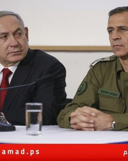 كوخافي يحذر نتيناهو: "الاتفاقات الإئتلافية ستكسر التسلسل القيادي في الجيش الإسرائيلي"