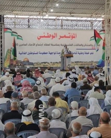مؤتمر العشائر والقبائل الفلسطينية يدعو الأمناء العامين إلى عدم العودة بدون انجاز اتفاق
