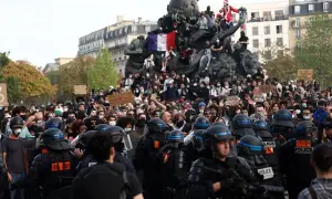  العالم أوروبا احتجاجات الطلبة تهز فرنسا..نحو ربع مليون في الشوارع